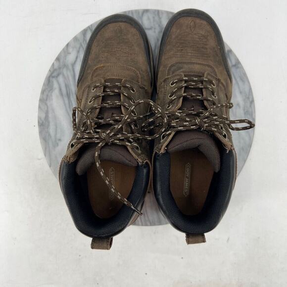 Cody James Mens 11 Boots Brown Work Lace Up Waterproof Mid Top Shoes BCJ0WR0W53 main image 7